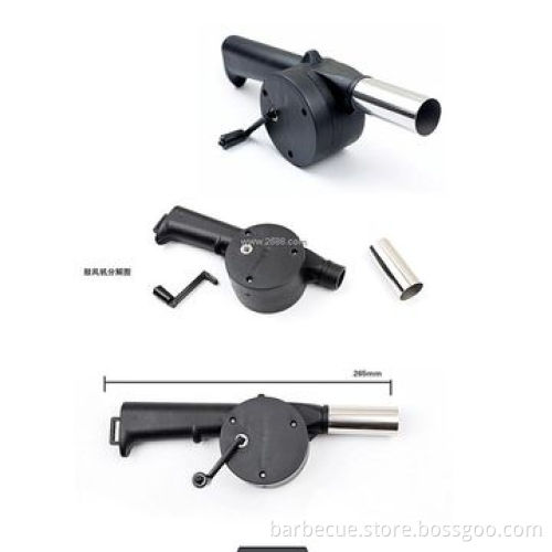 Fan Air Blower for Barbecue Blower Fan, Made of Plastics, Hand-operated Tools